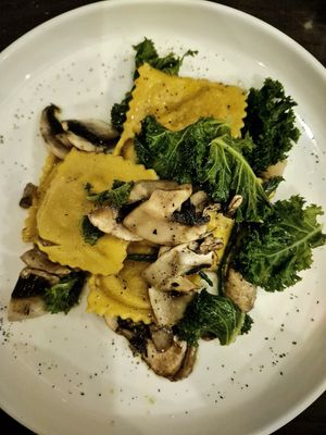 Ravioli at Eric's in Huddersfield