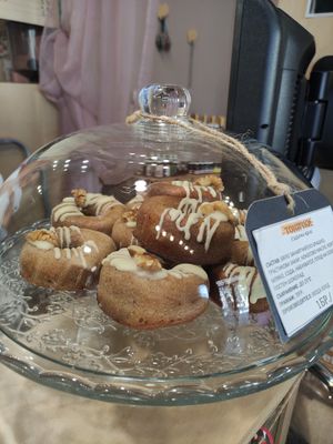 Vegan doughnuts at Veshta in Bankya