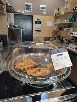 Savory baked dumplings at Veshta in Bankya