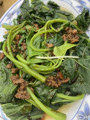 Spinach  at Modern Vegetarian in Taichung