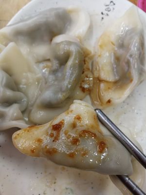 dumplings at Modern Vegetarian in Taichung