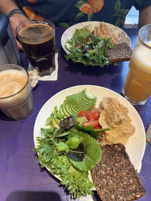 Breakfast   at Coffee Fellaz in Copenhagen