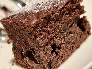 brownie at Bistro Bardot in Berlin