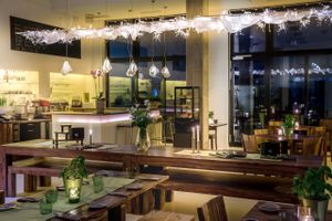 cosy restaurant near Simon-Dach-Straße at Bistro Bardot in Berlin