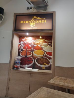 Plenty of sitting area for smaller to larger group with good music at Bombay Express in Prague