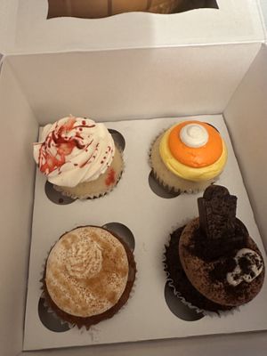 Halloween cupcakes!  at Vegan East - 34th Ave S in Minneapolis