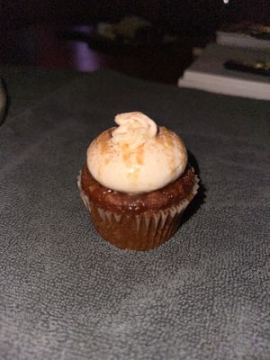 Salted caramel pumpkin   at Vegan East - 34th Ave S in Minneapolis
