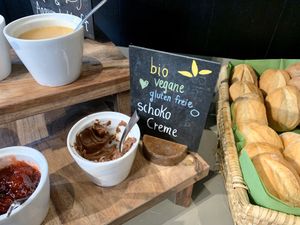 breakfast at Almodovar Hotel in Berlin