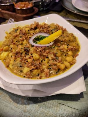 Chana Massala at Taj Mahal in Sint-pieters-leeuw