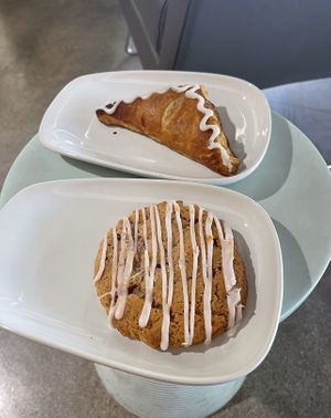 Vegan pastries   at Presta Coffee Roasters in Tucson