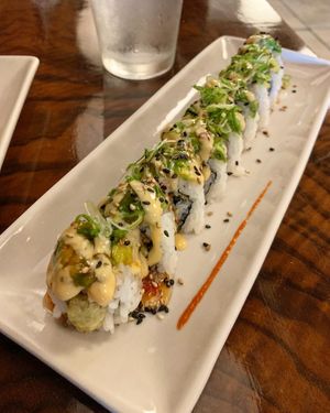 The 70 roll. My absolute favorite! I’ll get it every time.  at Aonami Sushi in Chico