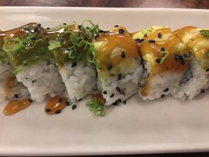 Vegan Sushi! at Aonami Sushi in Chico