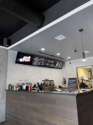 inside & menu   at Magik Milk in Alhambra