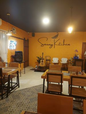Interior at Saung Kitchen in Chiang Mai