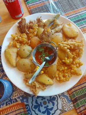 Tempura at Saung Kitchen in Chiang Mai