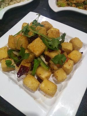 Crispy Fried Tofu salt and pepper at Eastern House in Terre Haute