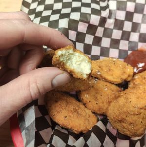 Vegan salt and pepper wings at Red Antler in Vernon