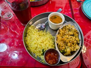 Meal at Annam Brahma at Annam Brahma in Jamaica