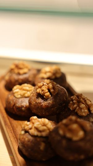 Raw sweets  at Vica in Verona