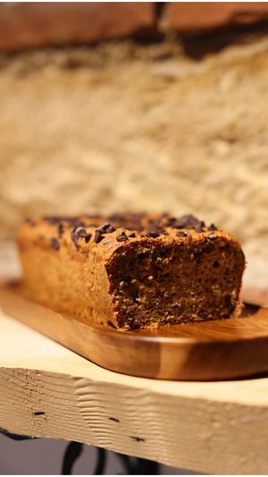 Banana bread vegan, gluten free, no sugar added  at Vica in Verona