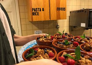 Yum, dessert: trifle. Made during Maastricht goes Vegan on Saturday. at Maastricht goes Vegan in Maastricht