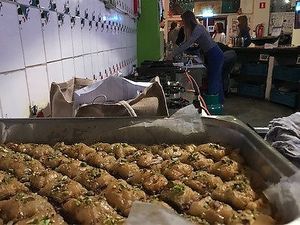 Vegan baklava at Maastricht goes Vegan in Maastricht
