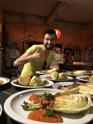 patryck the chef!  at Maastricht goes Vegan in Maastricht