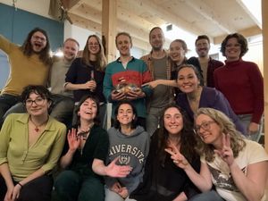 Everyone was very welcoming!   at Maastricht goes Vegan in Maastricht