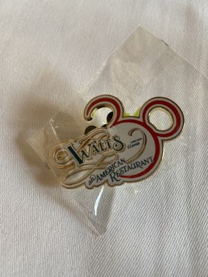 Cute pin sometimes available   at Disneyland - Restaurant Walts in Chessy