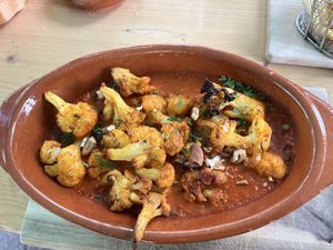 Cauliflower   at Bagatelle Bistro im Palmengarten in Cologne