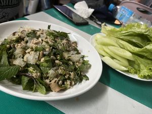 Laab  at Chepa Phon Phan Restaurant - ຮ້ານອາຫານເຈປ້າພອນພັນ in Luang Prabang