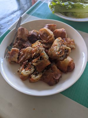 Spring rolls at Chepa Phon Phan Restaurant - ຮ້ານອາຫານເຈປ້າພອນພັນ in Luang Prabang