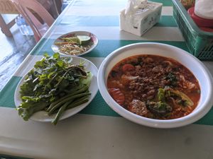 Khao Soi at Chepa Phon Phan Restaurant - ຮ້ານອາຫານເຈປ້າພອນພັນ in Luang Prabang