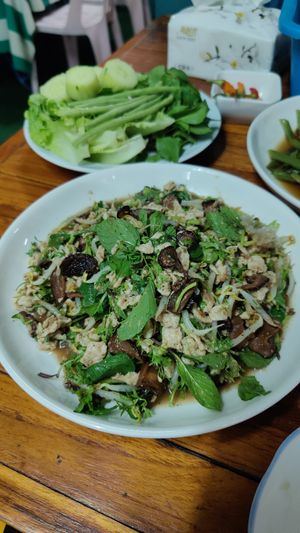 Larb at Chepa Phon Phan Restaurant - ຮ້ານອາຫານເຈປ້າພອນພັນ in Luang Prabang