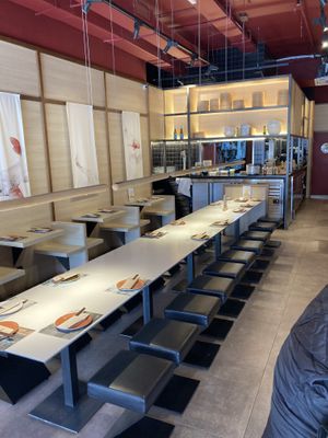 Seating  at UDON - Viapol in Sevilla