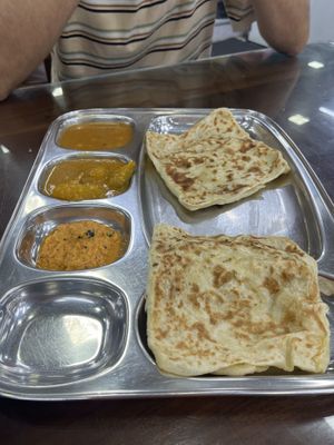 Parata   at Hotel Saumiya in Kandy