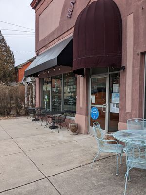 Outside at Solar Harvests in East Greenville