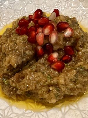 Smoked Aubergine Spread  at Palmito in Hove