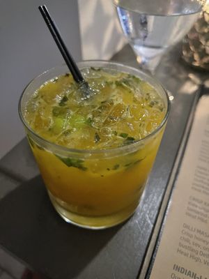 Mango mojito  at Vermilion in Chicago