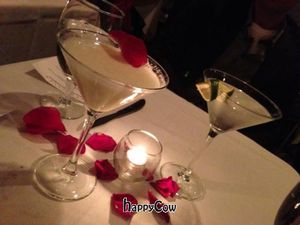fancy vegan drinks at Vermilion in Chicago