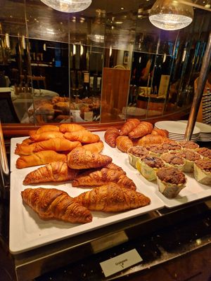 Breakfast viennoiseries at Vegan Travel - Vegan Cruises & Tours in Muenster