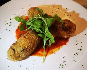 Croquettes at Vegan Travel - Vegan Cruises & Tours in Muenster