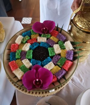 Sticky Rice tasting at Vegan Travel - Vegan Cruises & Tours in Muenster