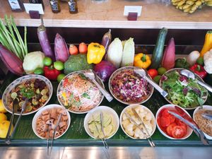 Salad Bar at Vegan Travel - Vegan Cruises & Tours in Muenster