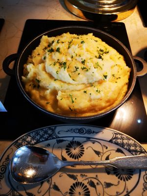 Big bowl o' mash! at Vegan Travel - Vegan Cruises & Tours in Muenster