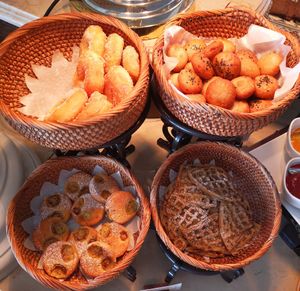 Breakfast doughnuts, cakes and waffles at Vegan Travel - Vegan Cruises & Tours in Muenster