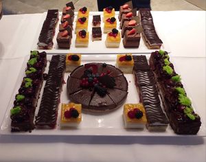 Cakes from 2019-2020 new years eve cruise. at Vegan Travel - Vegan Cruises & Tours in Muenster