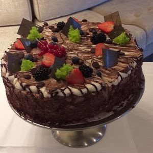 Incredible cakes on the Danube at Vegan Travel - Vegan Cruises & Tours in Muenster