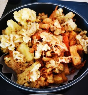 Crispy Mushrooms at Vegan Travel - Vegan Cruises & Tours in Muenster