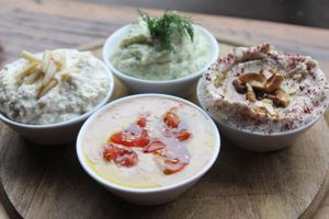 VEGAN HOMEMADE CHEESESֱ at HaBar-Kayma in Tel Aviv